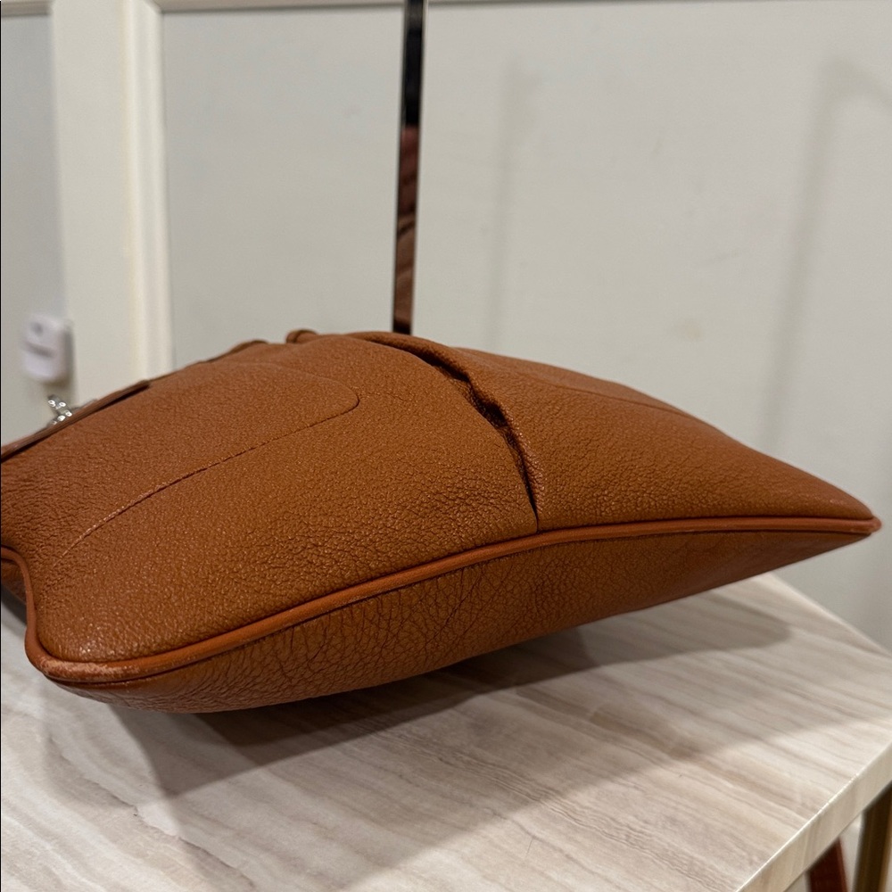 Marc Jacobs Bag Totally Turnlock Brown Leather Crossbody - Picture 9 of 17